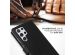 Selencia Echt Lederen Bookcase Samsung Galaxy S22 Ultra - Zwart