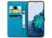 iMoshion Mandala Bookcase Samsung Galaxy S22 - Turquoise