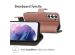 iMoshion Luxe Bookcase Samsung Galaxy S22 - Bruin