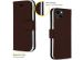 Accezz Wallet Softcase Bookcase iPhone 13 - Donkerbruin