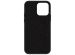 Valenta Luxe Leather Backcover iPhone 13 Pro - Zwart