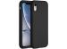 Accezz Liquid Silicone Backcover iPhone Xr - Zwart