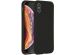 Accezz Liquid Silicone Backcover iPhone Xs / X - Zwart