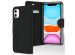 Accezz Wallet Softcase Bookcase iPhone 11 - Zwart