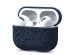 Njorð Collections Salmon Leather Case Apple AirPods Pro 1 / Pro 2 - Petrol