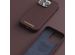 Njorð Collections Genuine Leather Case iPhone 14 Pro - Brown