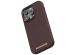 Njorð Collections Genuine Leather MagSafe Case iPhone 14 Pro - Dark Brown