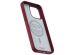 Njorð Collections Suède Comfort+ Case MagSafe iPhone 15 Pro Max - Red