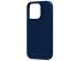 Njorð Collections Suède Comfort+ Case MagSafe iPhone 15 Pro - Blue