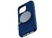 Njorð Collections Suède Comfort+ Case MagSafe iPhone 15 Pro Max - Blue