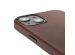 Decoded Leather Backcover MagSafe iPhone 13 - Bruin