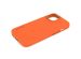 Decoded Silicone Backcover MagSafe iPhone 15 - Oranje