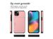 iMoshion Backcover met pasjeshouder iPhone 14 - Rosé Goud