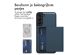 iMoshion Backcover met pasjeshouder Samsung Galaxy S22 - Donkerblauw