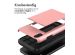 iMoshion Backcover met pasjeshouder iPhone Xr - Rosé Goud