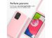 iMoshion Siliconen hoesje met koord Samsung Galaxy A52(s) (5G/4G) - Roze
