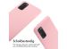 iMoshion Siliconen hoesje met koord Samsung Galaxy S20 - Roze