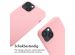 iMoshion Siliconen hoesje met koord iPhone 14 - Roze
