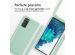iMoshion Siliconen hoesje met koord Samsung Galaxy S20 FE - Mintgroen