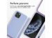 iMoshion Siliconen hoesje met koord iPhone 11 Pro - Paars
