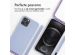 iMoshion Siliconen hoesje met koord iPhone 12 (Pro) - Paars