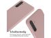 iMoshion Siliconen hoesje met koord Samsung Galaxy A34 (5G) - Sand Pink