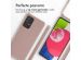 iMoshion Siliconen hoesje met koord Samsung Galaxy A52(s) (5G/4G) - Sand Pink