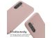 iMoshion Siliconen hoesje met koord Samsung Galaxy A54 (5G) - Sand Pink