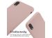 iMoshion Siliconen hoesje met koord iPhone Xr - Sand Pink