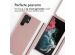 iMoshion Siliconen hoesje met koord Samsung Galaxy S22 Ultra - Sand Pink