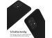 iMoshion Siliconen hoesje met koord Samsung Galaxy A33 - Zwart