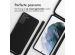 iMoshion Siliconen hoesje met koord Samsung Galaxy S21 Plus - Zwart
