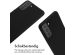 iMoshion Siliconen hoesje met koord Samsung Galaxy S21 Plus - Zwart