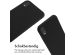 iMoshion Siliconen hoesje met koord iPhone Xr - Zwart