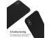 iMoshion Siliconen hoesje met koord iPhone X / Xs - Zwart