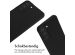 iMoshion Siliconen hoesje met koord Samsung Galaxy S22 - Zwart