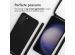 iMoshion Siliconen hoesje met koord Samsung Galaxy S23 Plus - Zwart