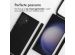 iMoshion Siliconen hoesje met koord Samsung Galaxy S23 Ultra - Zwart