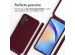 iMoshion Siliconen hoesje met koord Samsung Galaxy A34 (5G) - Donkerrood