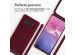 iMoshion Siliconen hoesje met koord Samsung Galaxy S10 Plus - Donkerrood