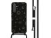 iMoshion Siliconen design hoesje met koord Samsung Galaxy A54 (5G) - Sky Black