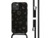 iMoshion Siliconen design hoesje met koord iPhone 11 Pro - Sky Black