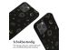 iMoshion Siliconen design hoesje met koord iPhone 12 (Pro) - Sky Black