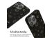 iMoshion Siliconen design hoesje met koord iPhone 13 Pro - Sky Black