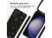 iMoshion Siliconen design hoesje met koord Samsung Galaxy S23 Plus - Sky Black