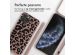 iMoshion Siliconen design hoesje met koord iPhone 11 Pro - Animal Pink