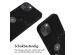 iMoshion Siliconen design hoesje met koord iPhone 13 - Dandelion Black