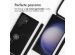 iMoshion Siliconen design hoesje met koord Samsung Galaxy S23 Ultra - Dandelion Black