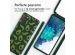 iMoshion Siliconen design hoesje met koord Samsung Galaxy S20 FE - Avocado Green