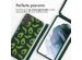 iMoshion Siliconen design hoesje met koord Samsung Galaxy S21 Plus - Avocado Green